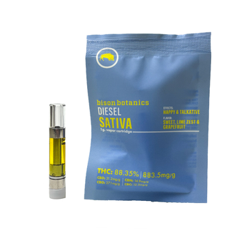 Bison Botanics- Diesel 1g Cart