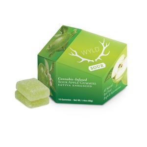 Sour Apple Gummies (10 Pack)