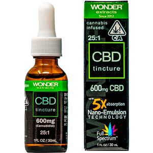 25:1 CBD MCT Oil Tincture
