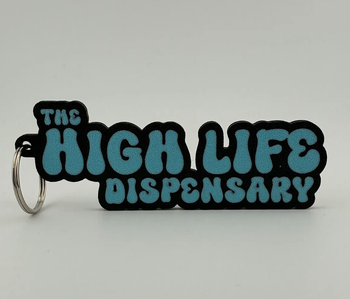 THL | Keychain | Black & Blue