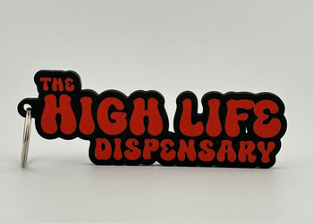 THL  |  Keychain | Black & Red