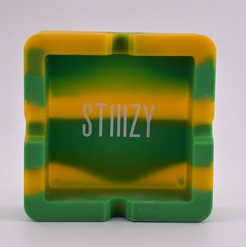 Stiiizy | Rubber Tray | Green & Yellow