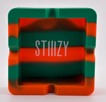 Stiiizy | Rubber Tray | Green & Orange