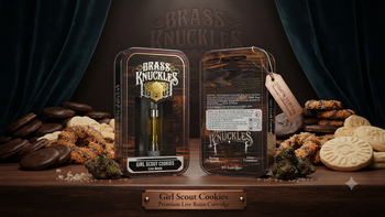 Brass Knuckles | 510 Cart | Girl Scout Cookies | Live Resin | 1g