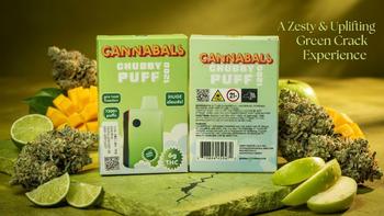 Cannabals - Chubby Puff Vape - Green Crack - 6g