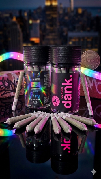Dank | OG Kush | Preroll | 7 Pack |3.5g