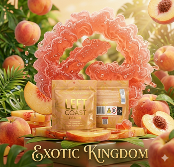 Left Coast | Peach | Gummies 100mg