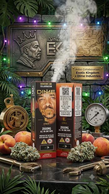 DIME | 2g | Signature Line AIO | Peach Ice T