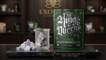 Kings & Queens - Large Bud - 3.5g - Indoor Purple Ghost Candy