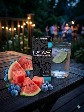 Rove | Watermelon Burst | Ready-To-Use Live Resin Diamond Vaporizer | 1.0g